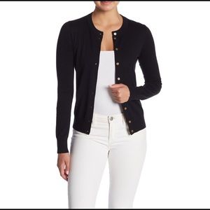 J.Crew Lightweight Wool Jackie Cardigan Sweater